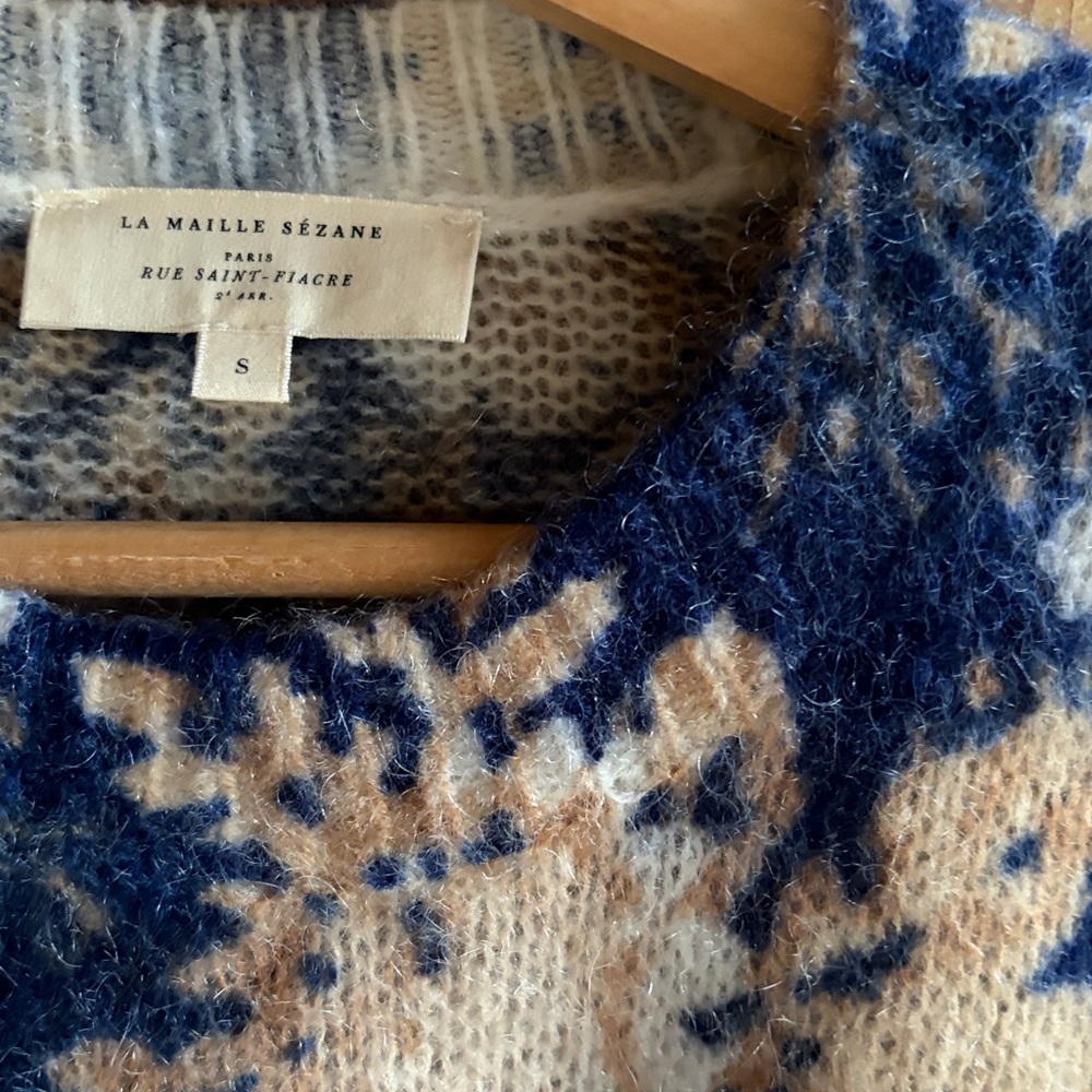 Sezane Azalee sweater size S - Picture 5 of 9